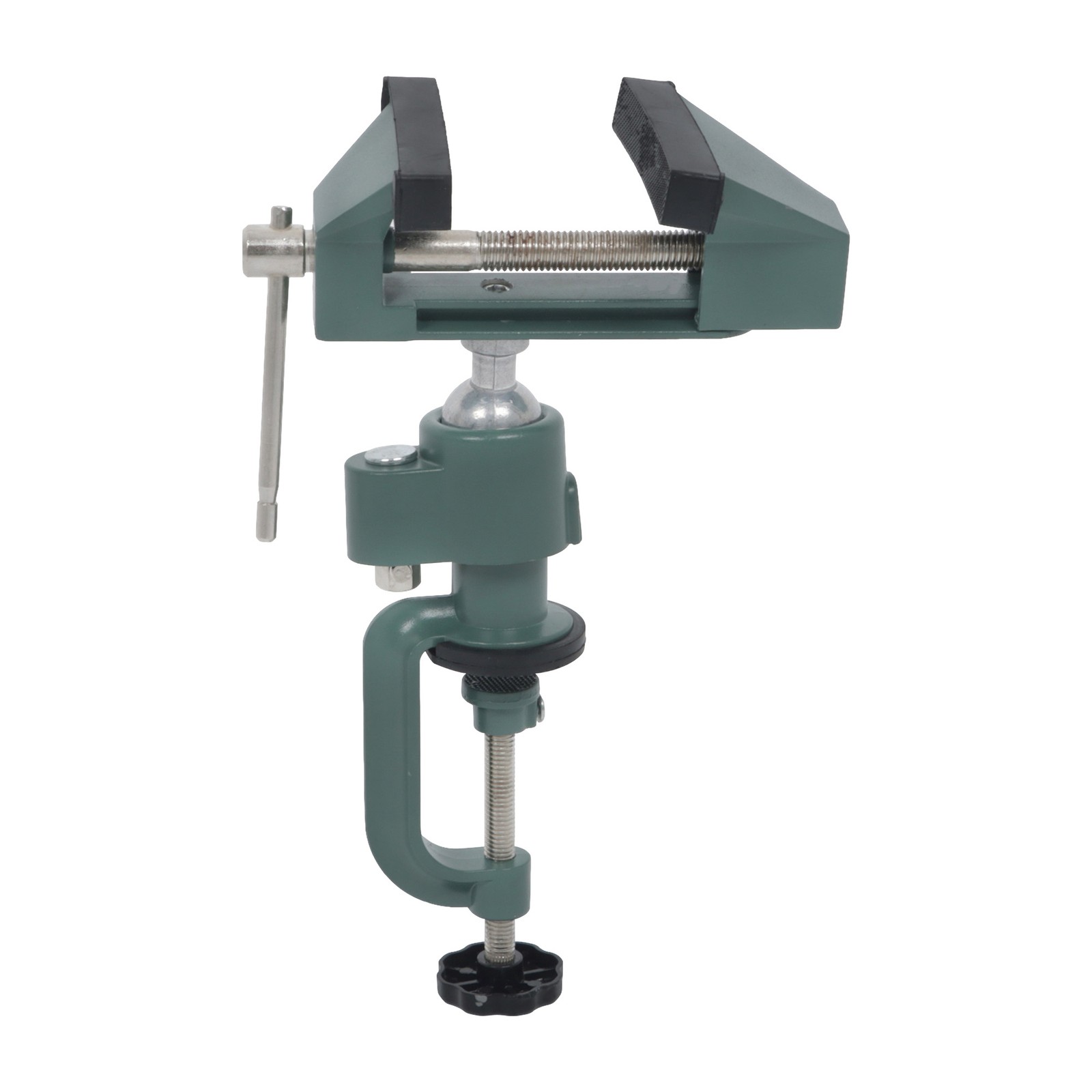 3" Universal Table Bench Vise Work Bench Clamp 360° Swivel Rotating Hobby Crafts