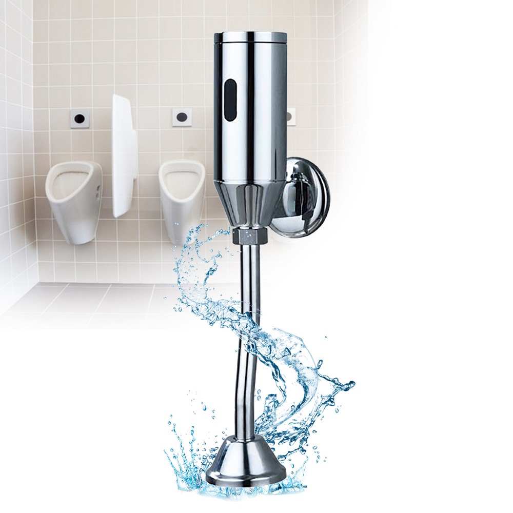 Urinal Valve Bathroom Toilet Intelligent Automatic Sensor Touchless Wall Mounted