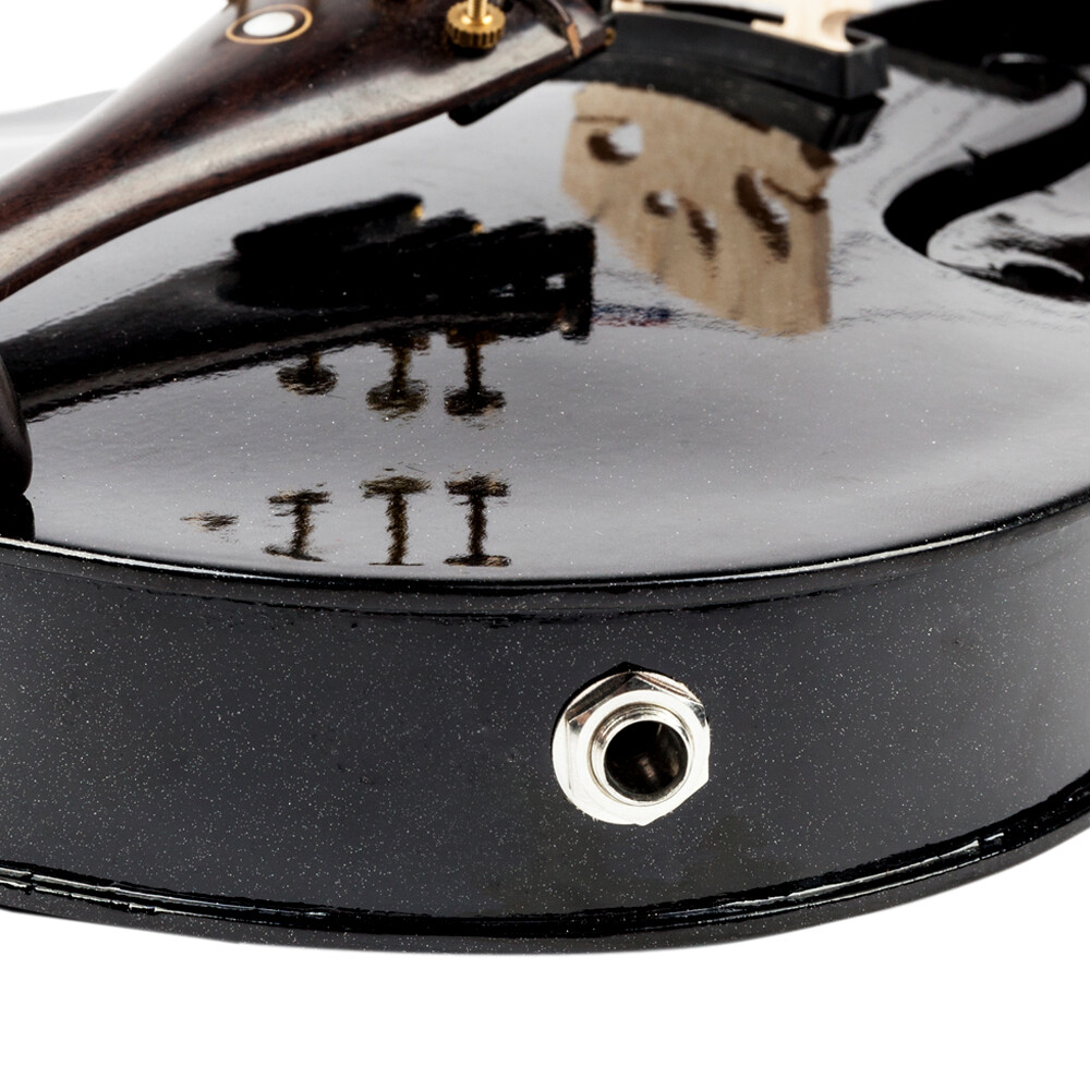 4/4 Full Size Solid Wood EQ Violin with Case Bow Strings Shoulder Rest Tuner