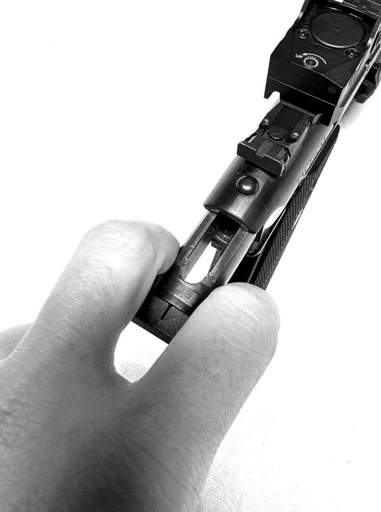 Low Profile Bolt Charging Handle V2 For Ruger Mark III, IV & Lite Racker Adapter