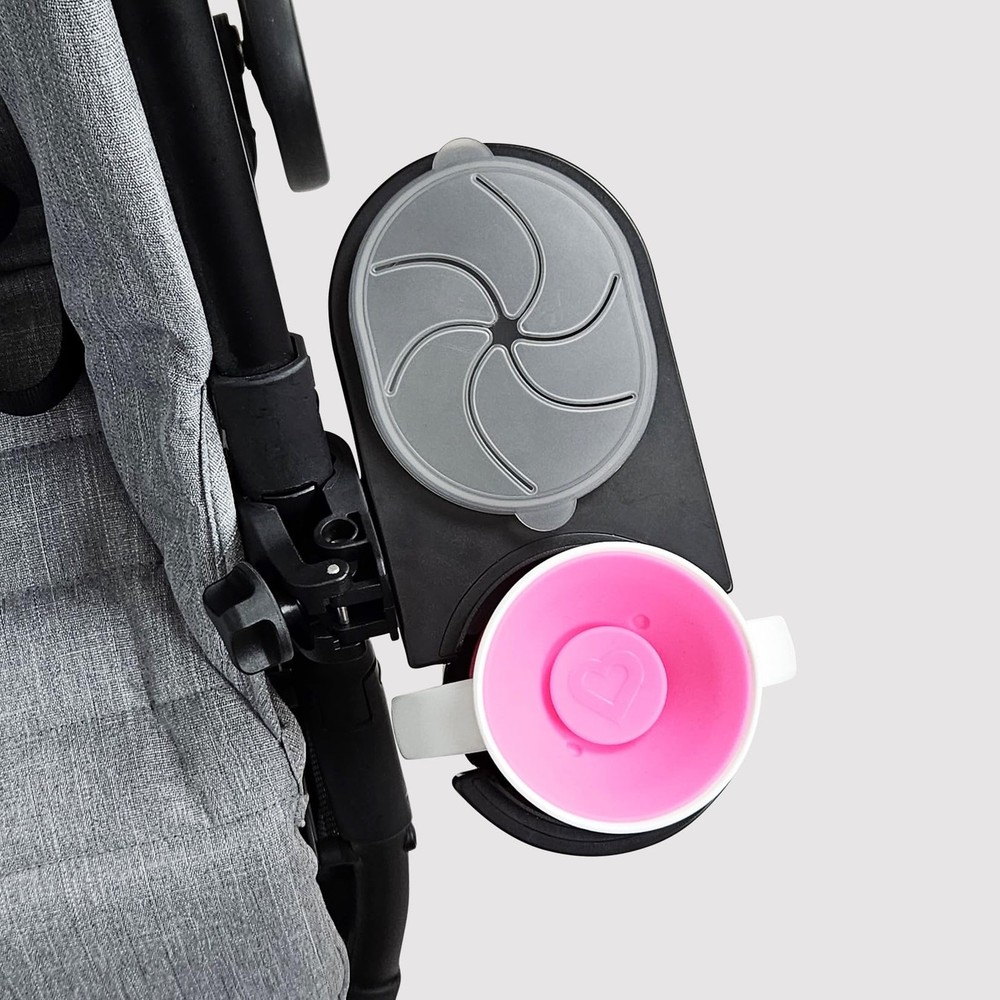 Universal Stroller Snack Tray Attachment | Stroller Cup Holder Attachment Uni...