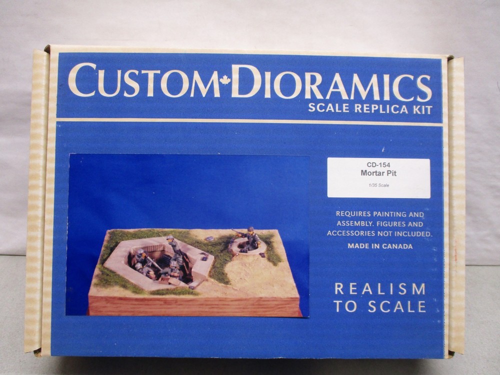 Custom Dioramics Mortar Pit 1/35