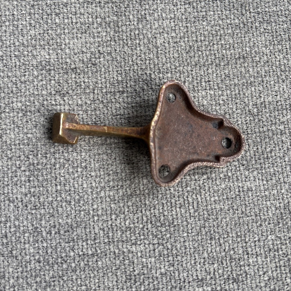 Antique Solid Brass Hotel Style Door Security Latch