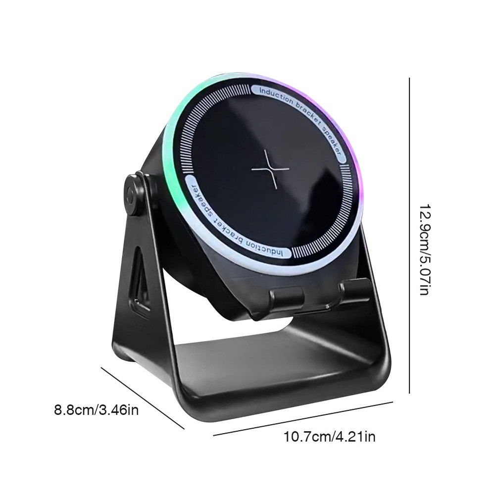 Wireless Induction Speaker 3-in-1 Bluetooth Speaker With Phone Stand
