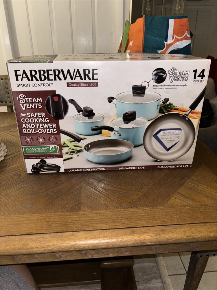 Farberware 14 Piece Set Smart Control With Steam Vents