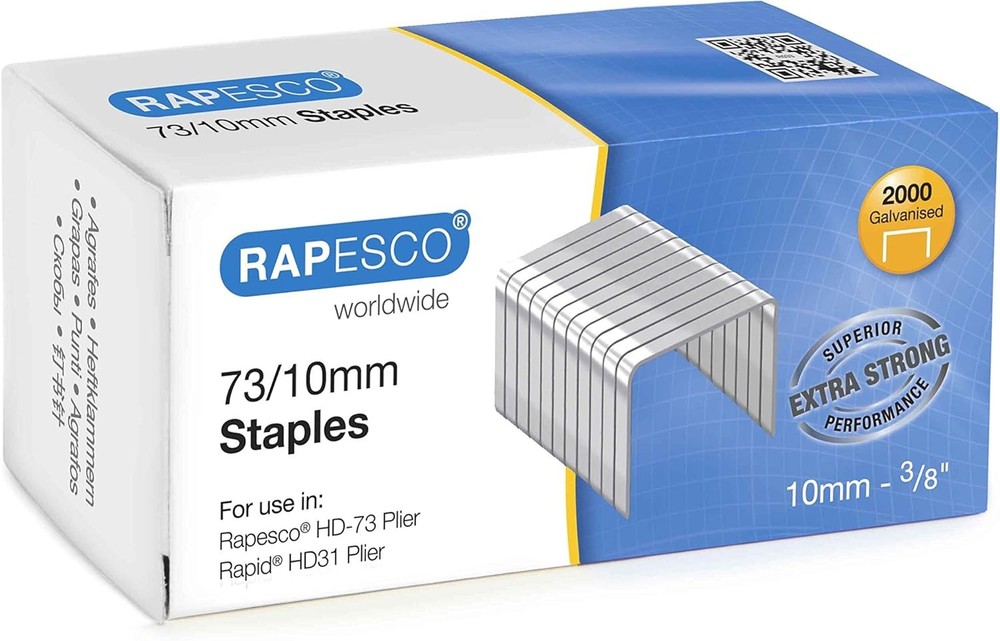 Rapesco JW Mega Egg ple Medium 12mm Heavy-duty Hardware Tool Set