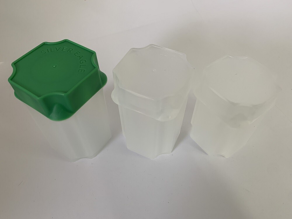 Mixed Square Coin Tubes by Guardhouse, 3 pack