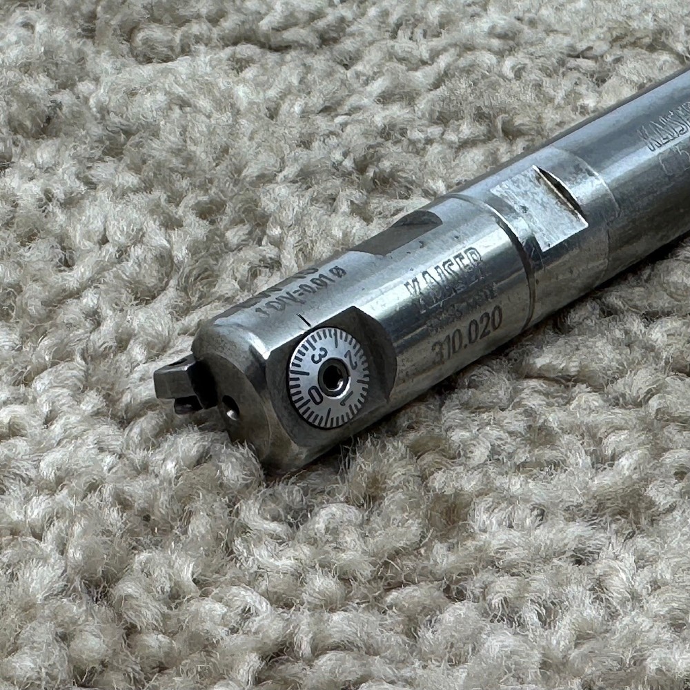 KAISER 14mm SOLID CARBIDE MODULAR BORING BAR & BORING HEAD - 310.020 & 615.233