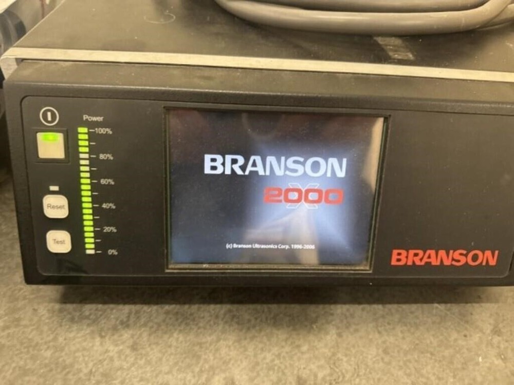 Emerson / Branson Ultrasonic Welding System Controller Model 2000xdt