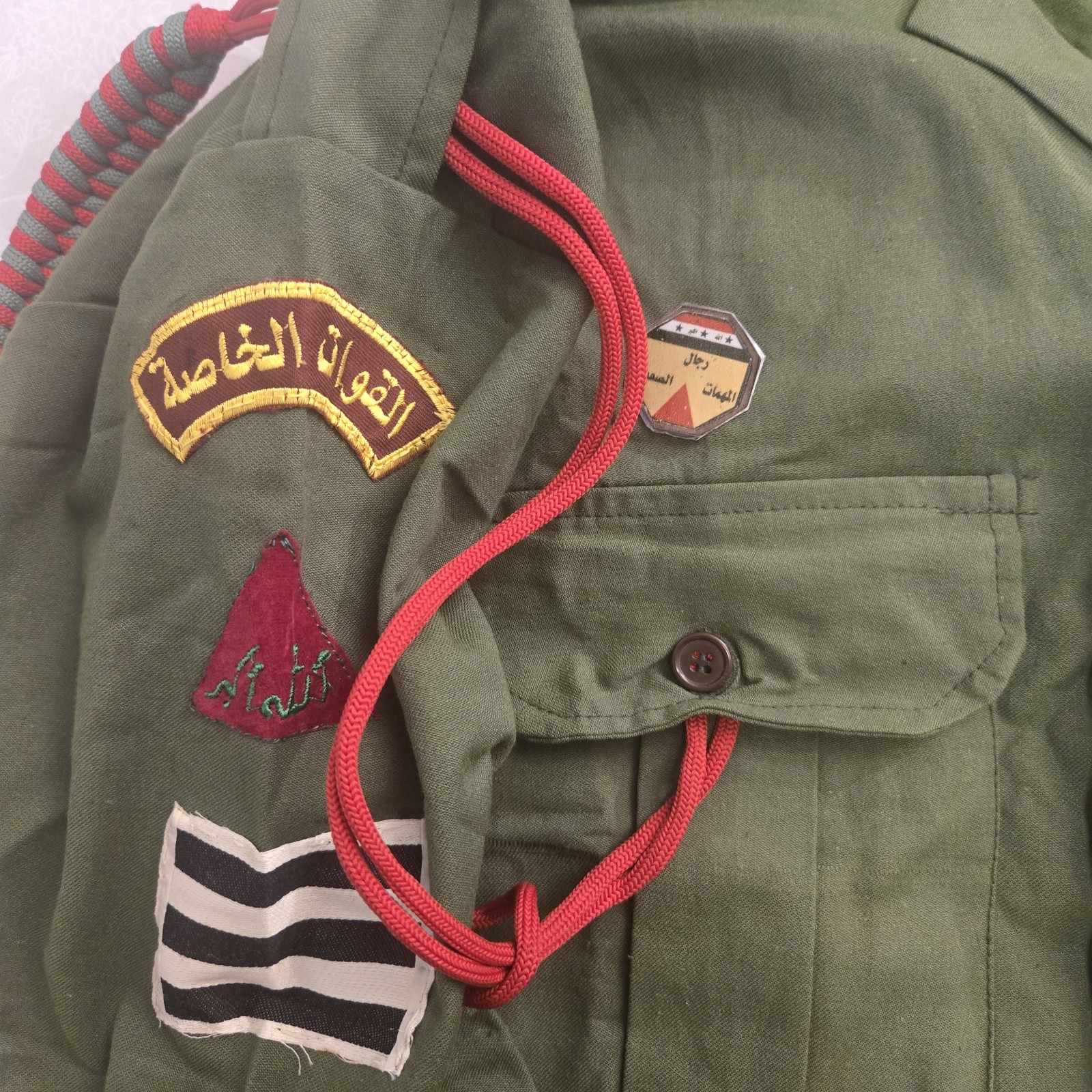 Original Desert Storm Iraqi Republican Guard Paratrooper Uniform