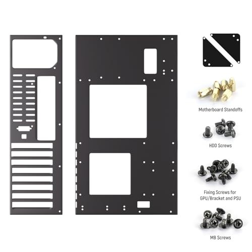 Open Frame PC Case Computer ATX Test Bench Open Air DIY No Side Panel Exposed