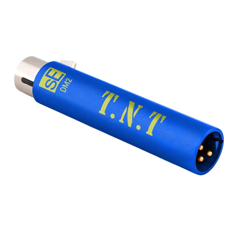 Mint sE Electronics DM2 TNT 15/30dB In-Line Mic Phantom Powered Clean Boost