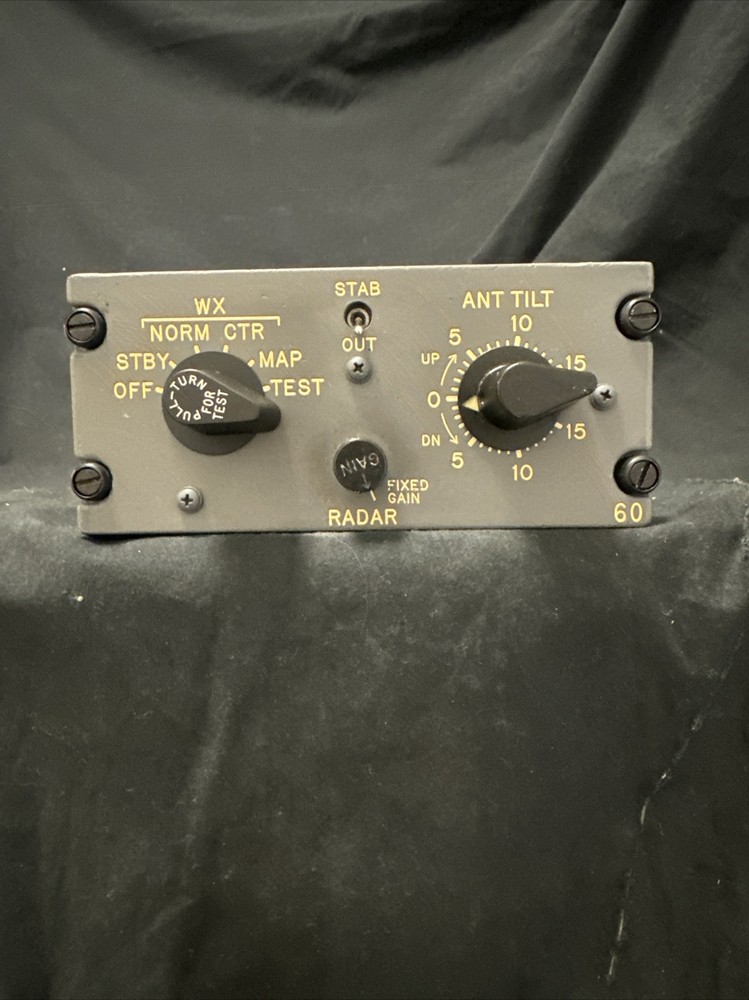 Radar Control Panel; G-2228; 26; REPAIRED