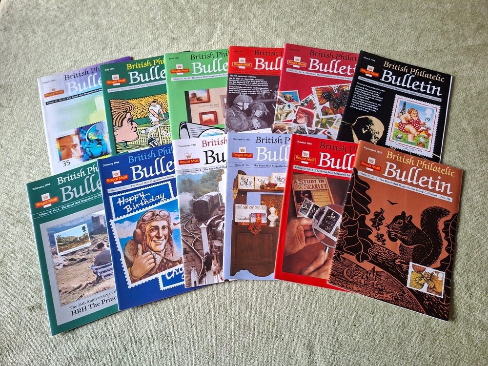 British Philatelic Bulletin Vol 31 Sept 1993 to August 1994