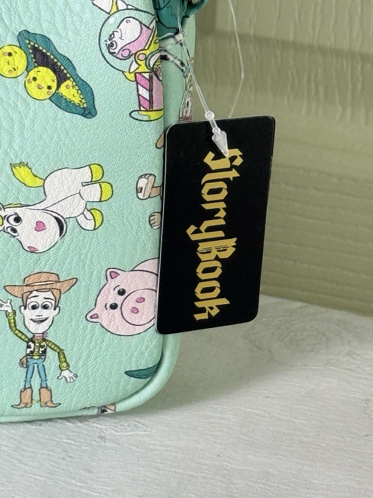 Disney Pixar Toy Story Characters Crossbody Bag Mint Green NWT