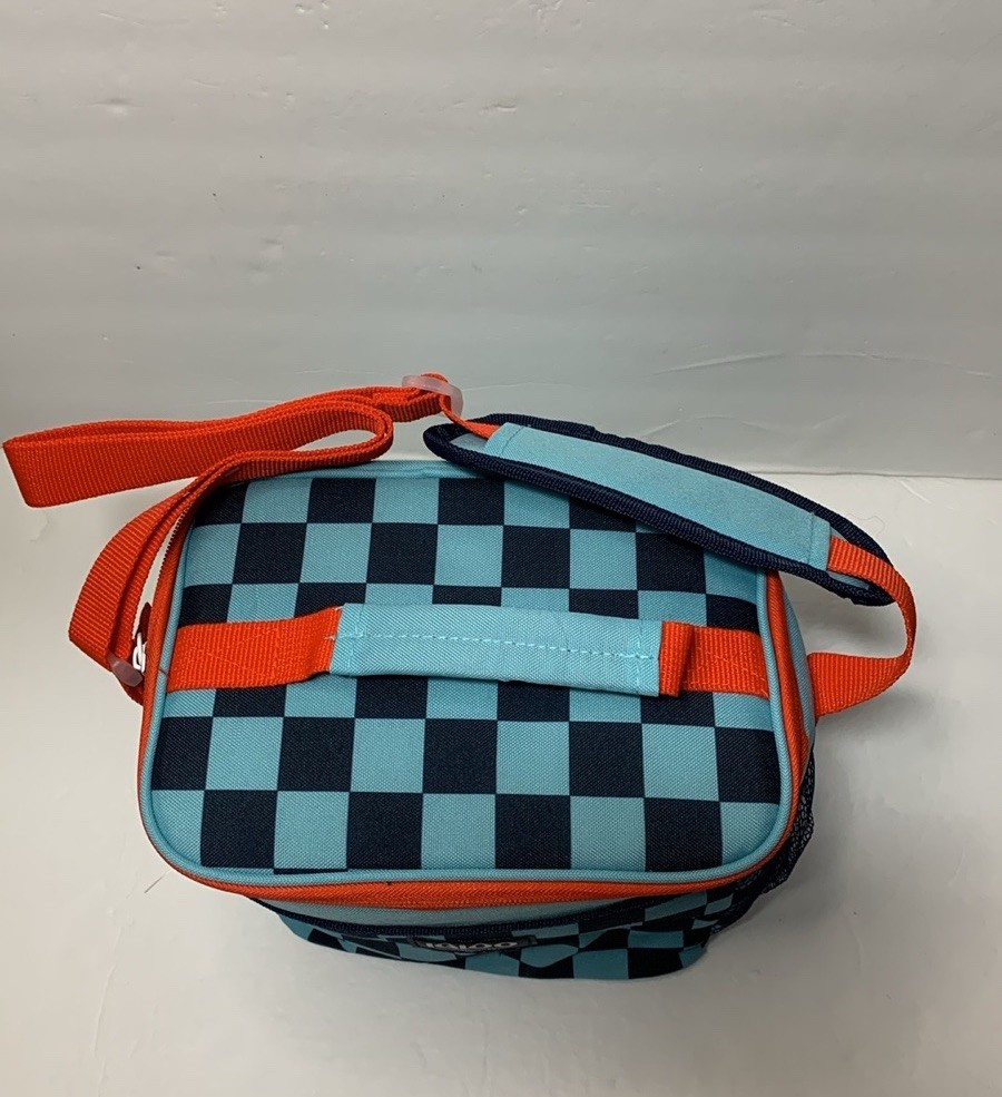 Igloo 9 Can Insulation Square Bag Checkered Print New
