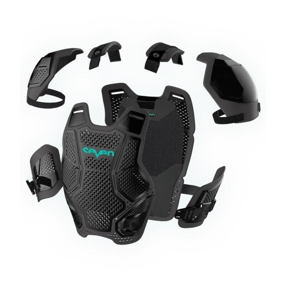 Seven Stratus Full Core Chest Protector Armour MX Black