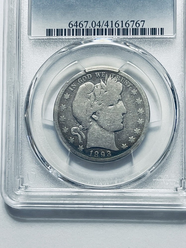 1893-S Barber Half Dollar PCGS G04
