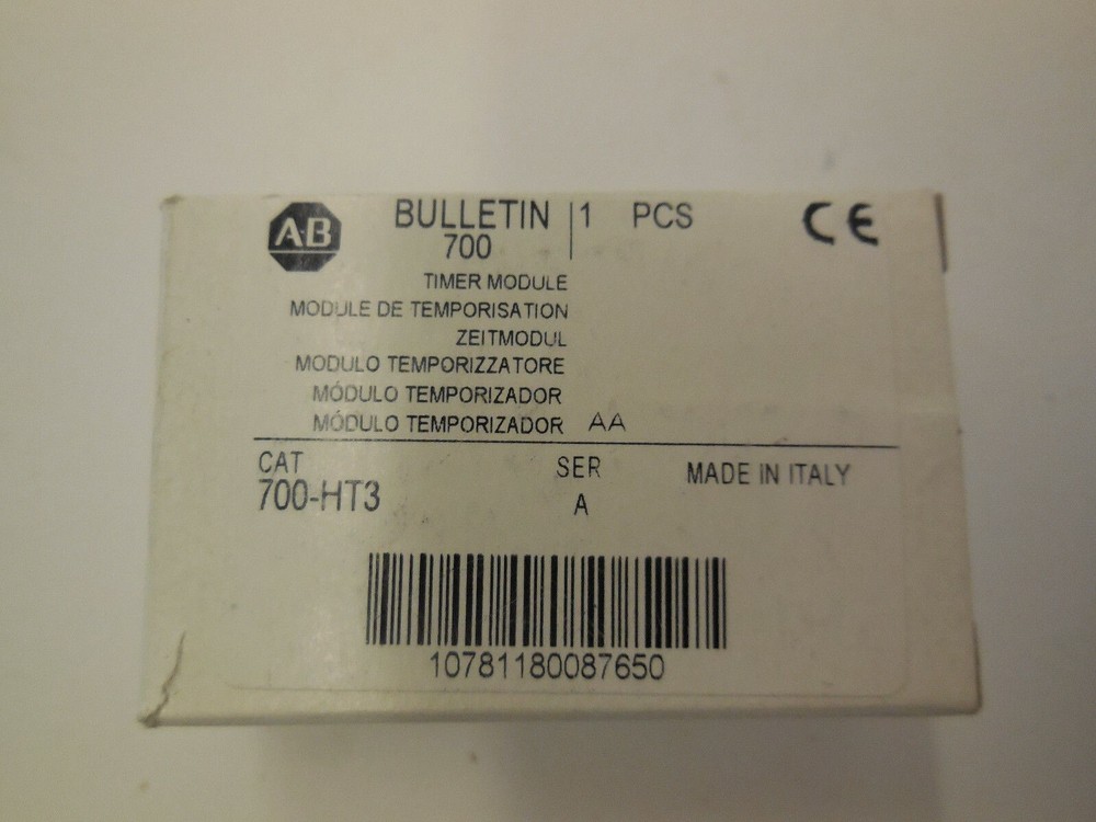 NIB  ALLEN BRADLEY 700-HT3 TIMER MODULE 700HT3