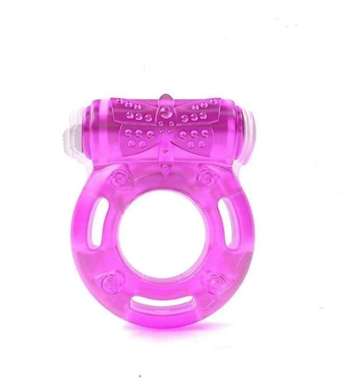 Male Vibrating Cock Ring Waterproof Penis Vibrator Couple Sex-Toy Clit Orgasm