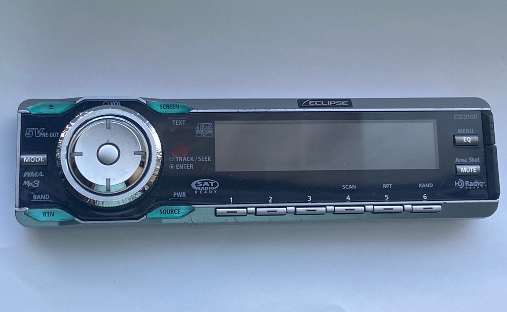 ECLIPSE CD3100 CAR STEREO ECLIPSE CD3100 FACEPLATE ONLY OEM🟠