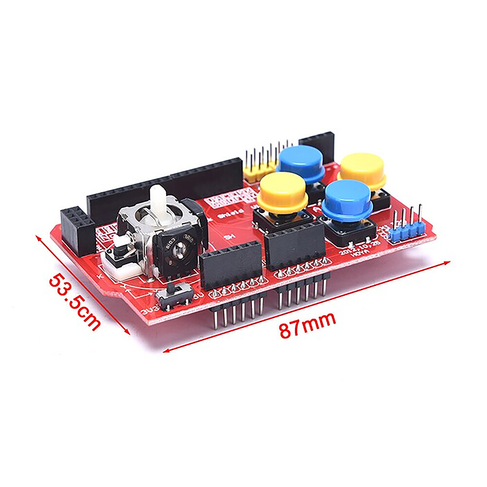 Joystick Shield Expansion Analog Function Board For Arduino