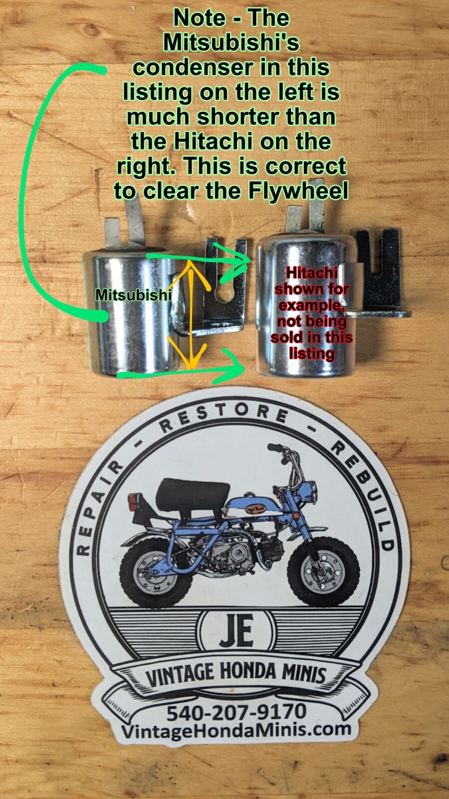 Stator Plate - Rebuild Kit For Mitsubishi Flywheels - Honda CT70H SL70 XL70