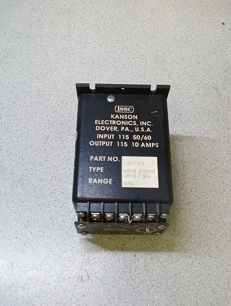 ISSC Motion Detector Control 1214-1-G-B Refurbished