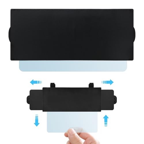 Sun Visor Extender for Car with 2 Side Sunshade, Visor Extender Attachment