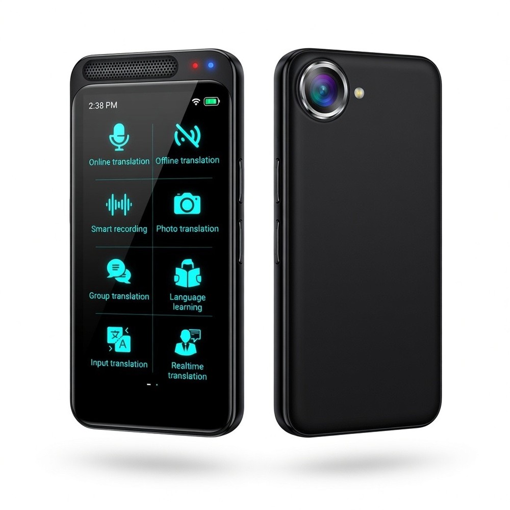 Language Translator Device, Portable Translator Device with 138 Languages & 4.1"