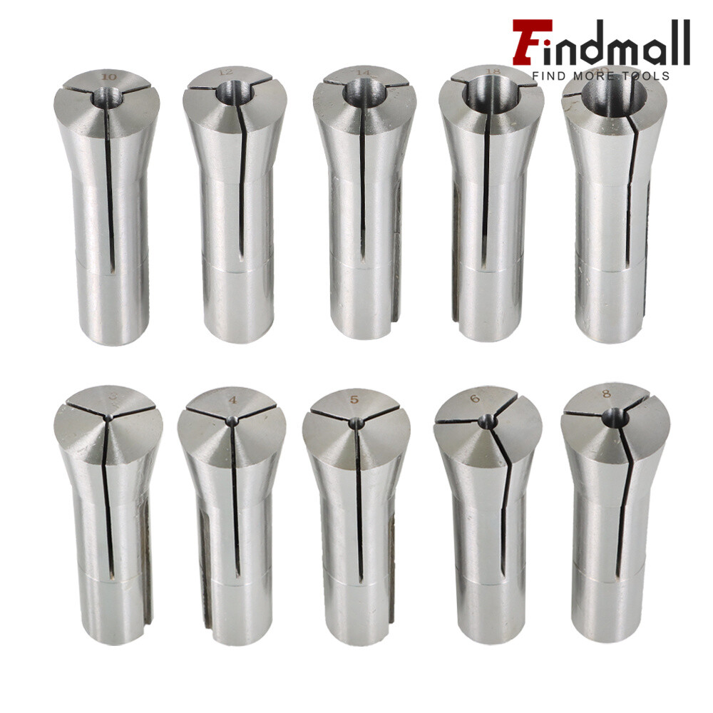29 R8/23 R8/13 R8/11 R8/10 R8/7 R8/6 R8 Collet Set For Bridgeport High Precision