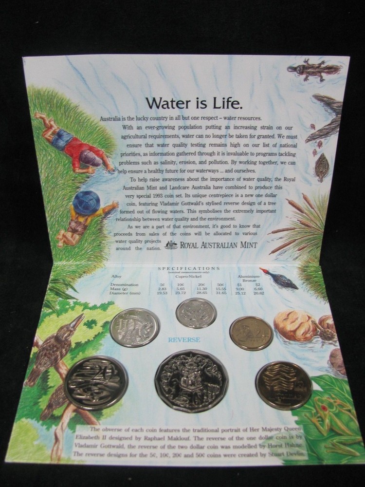 1993 Australia Uncirculated Mint Coin Set