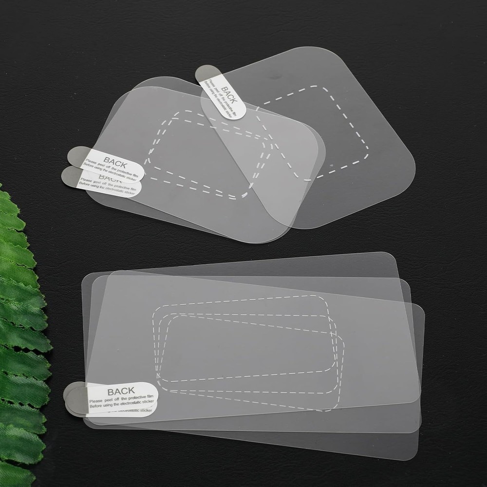 8Pcs Dashcam Windshield Sticke Clear Electrostatic Stickers Sticker Shield