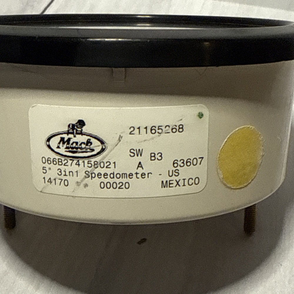 MACK SPEEDOMETER 21165268