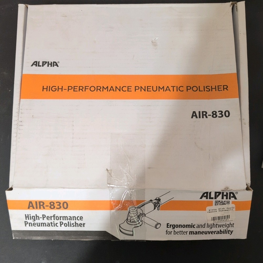 Alpha AIR-830 High Performance Pneumatic Polisher Kit