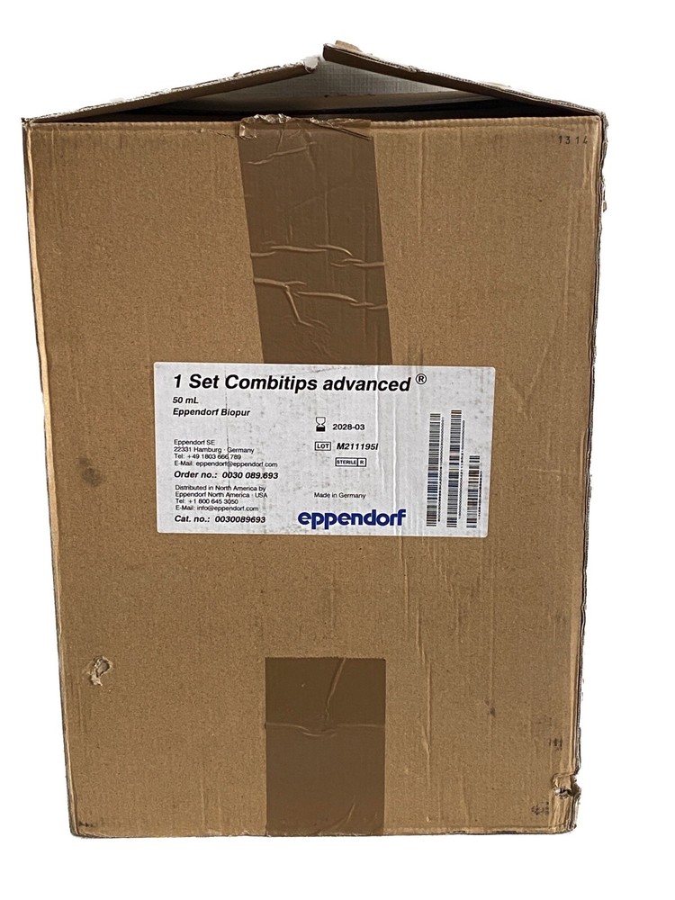 (100/Cs) EPPENDORF Biopur Combitips Advanced 50mL Pipette Tips 0030089693