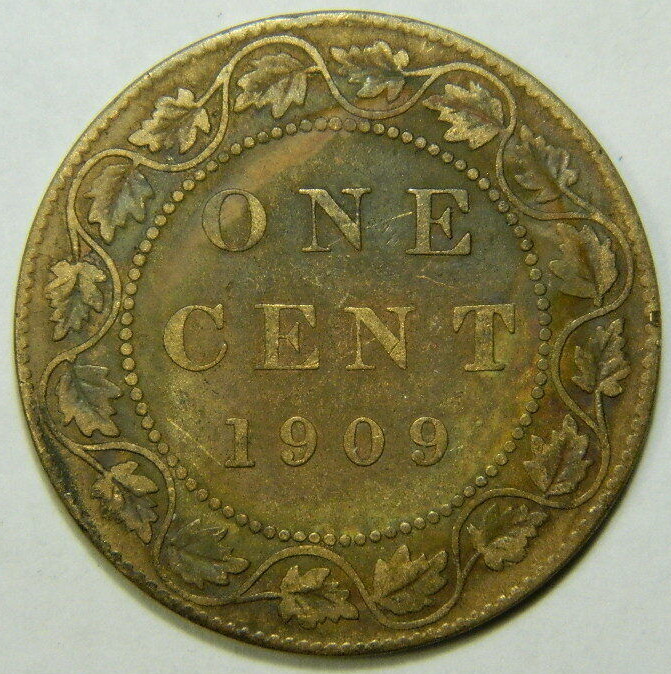 1909 Canada Large Cent  (QRC479H))