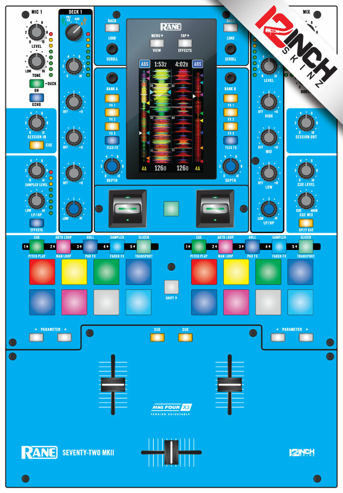 Rane Seventy-Two Skin MK2 Light Blue