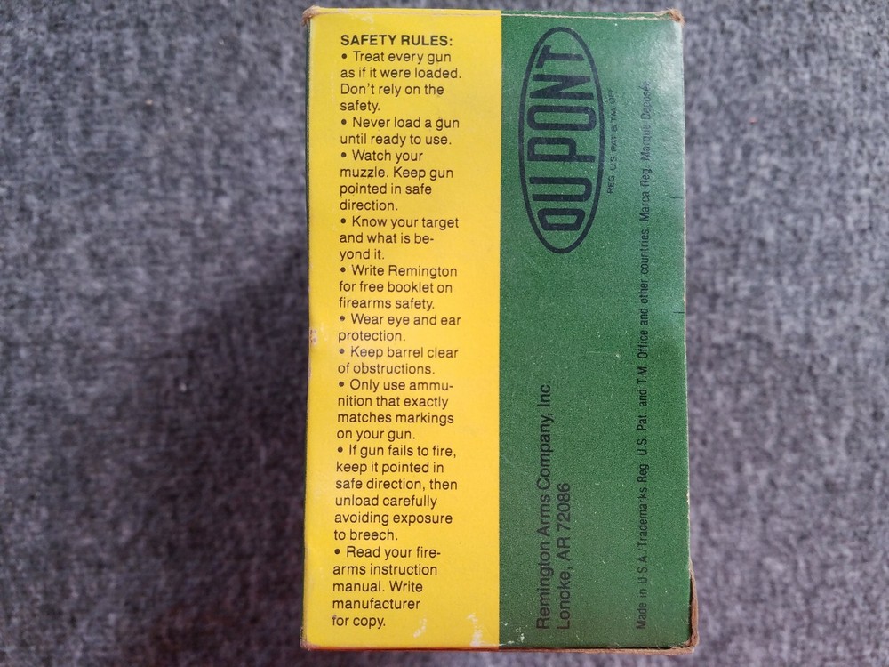 Remington Express Long Range Shotgun Shells EMPTY BOX ONLY Vintage