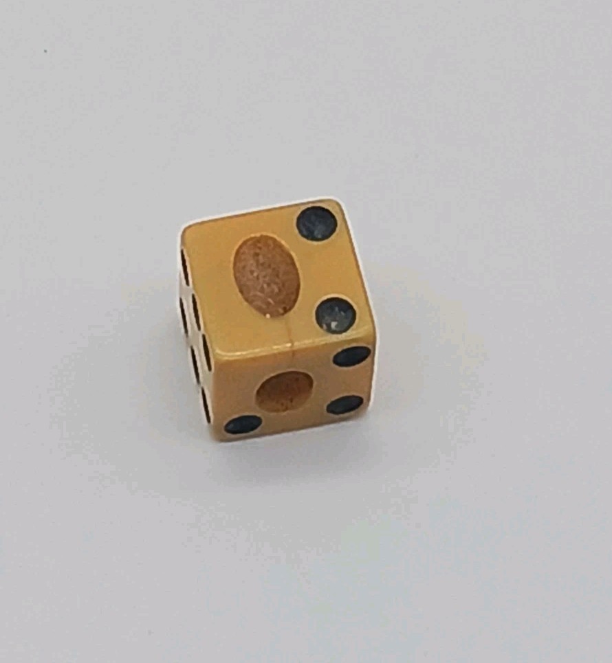Vintage Bakelite Die Dice Bead Craft Replacement