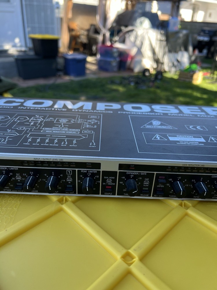 Behringer Composer Audio Interactive Dynamics Processor MDX 2100, Rack Mount