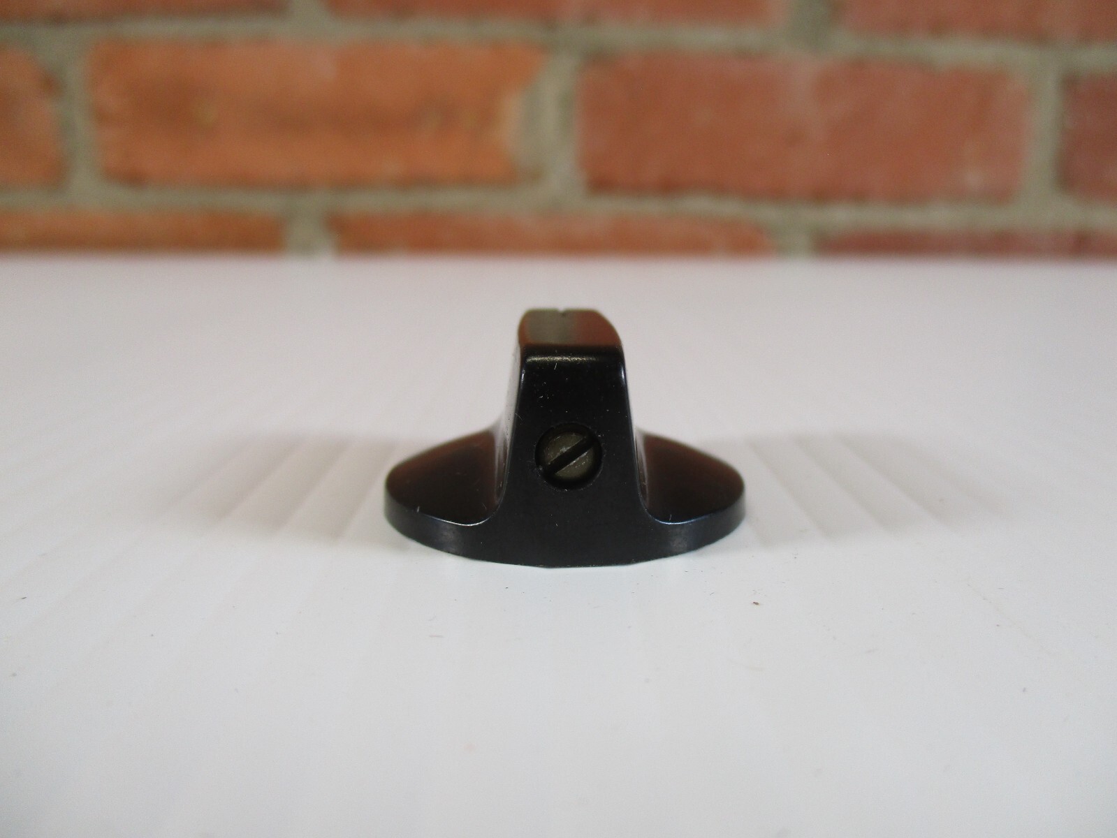 Bakelite Flat Knob Daka-Ware 1 1/8 " Wide Ham Radio Test Equipment Qty Av