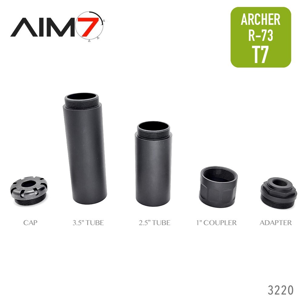 AIM7 Precision ARCHER R-73 Series with BILLET ALPHACLOAK™ Black
