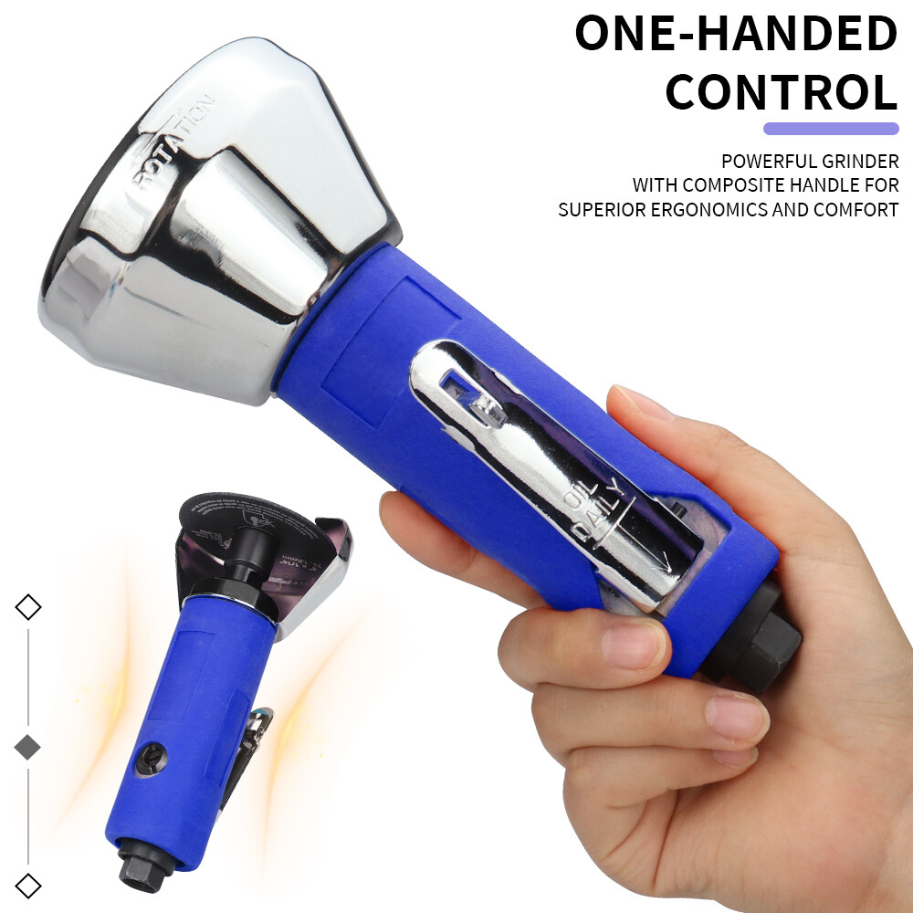 3" Air Cut Off Tool Pneumatic Angle Grinder Cutter Tools With 5pcs Cutting Disc