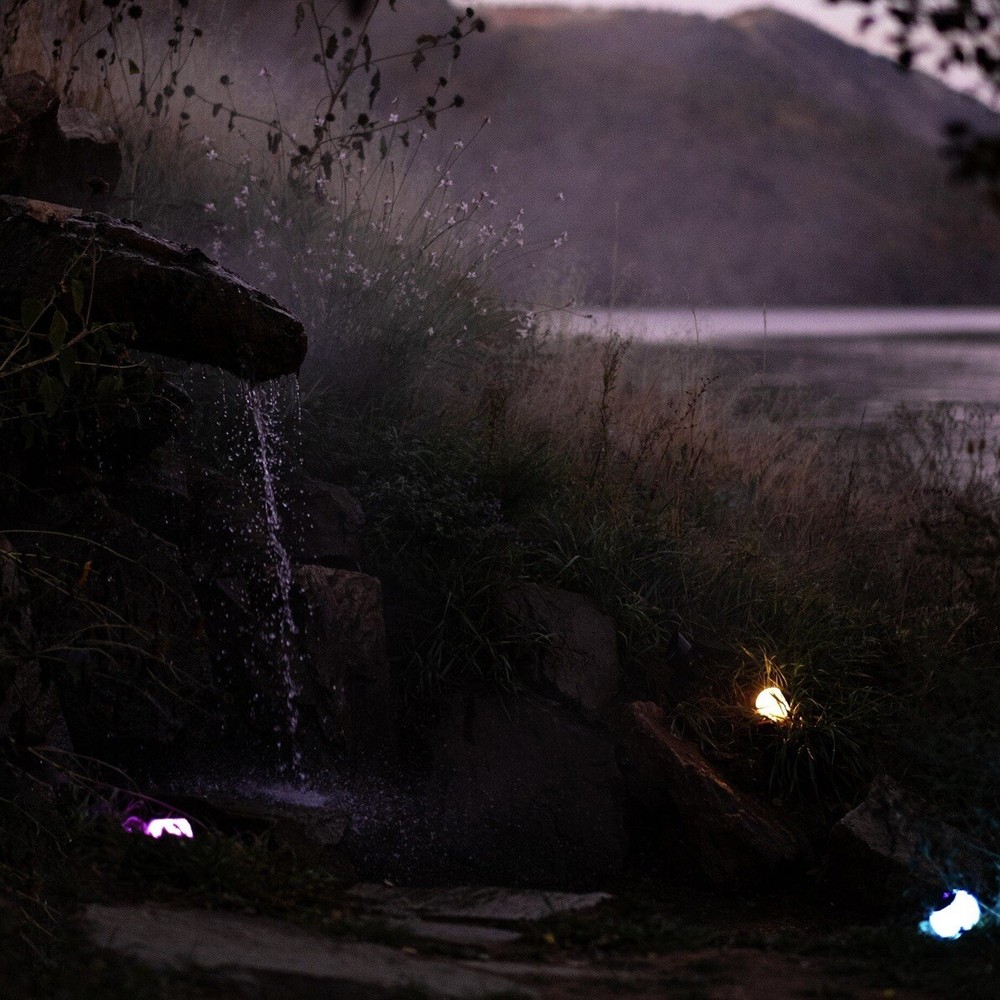 Barebones Multicolor Globe Outdoor Light