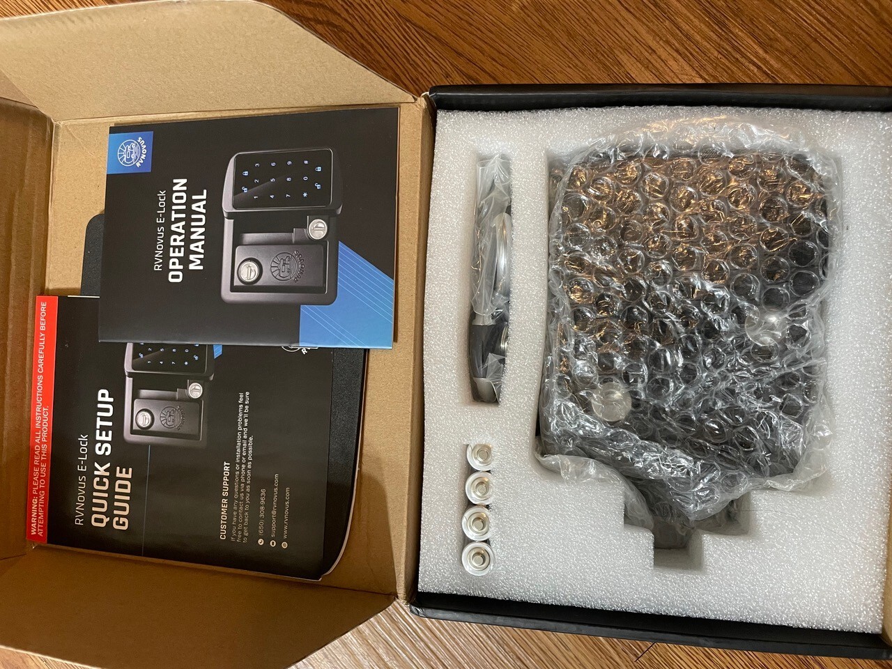 RV Keyless Entry Door Lock Camper Trailer Lock for RV Caravan Travel Trailers