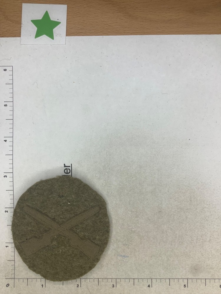 WORLD WAR 1  WOOL INFANTRY SLEEVE PATCH