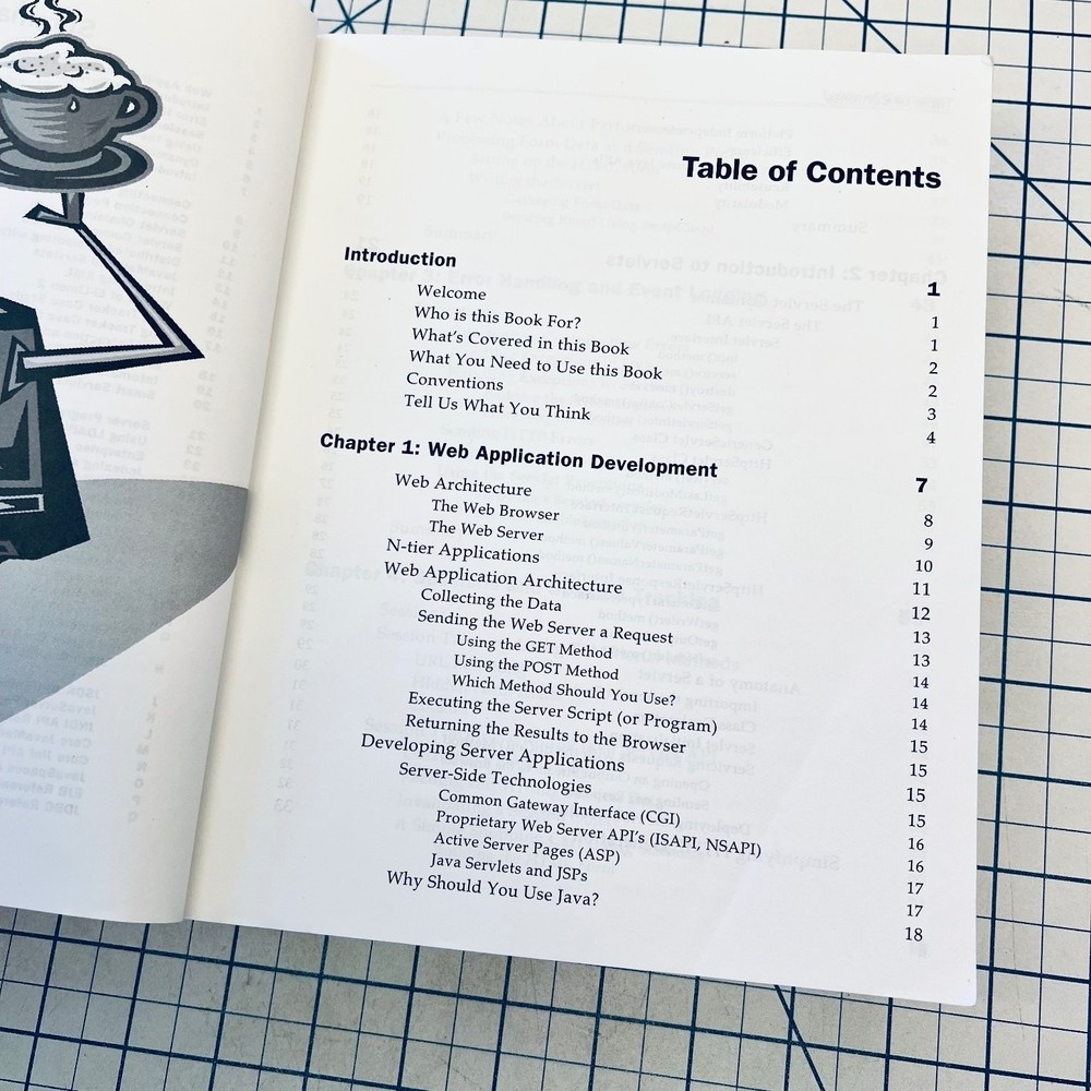 Wrox Professional Java Server Programming Book '99 Vintage Computing Application