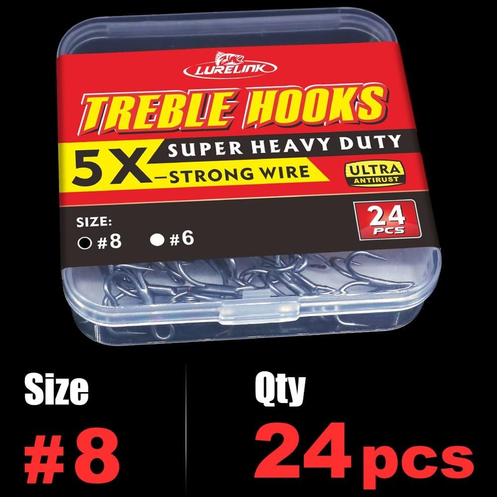 Size:8 24-Pack, 5X Extra Strong