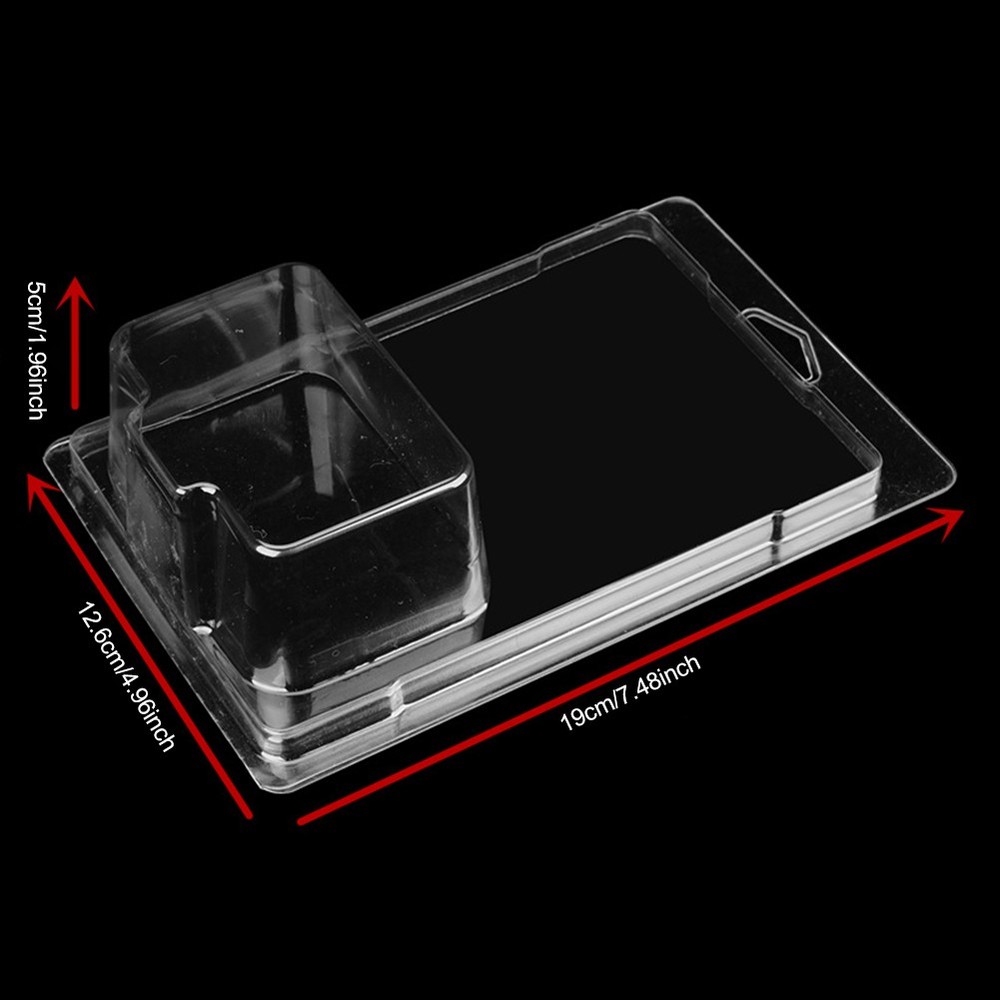 10Pack Clear Protector Case Plastic Display For Hotwheels & Matchbox Basic Cars